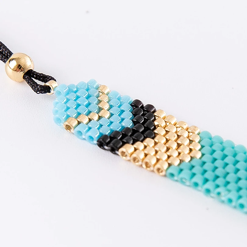 G. YCX Ручной работы синий Miyuki бисер тканый браслет богемный бисер дружба браслет веревка для пары кисточкой ювелирные изделия