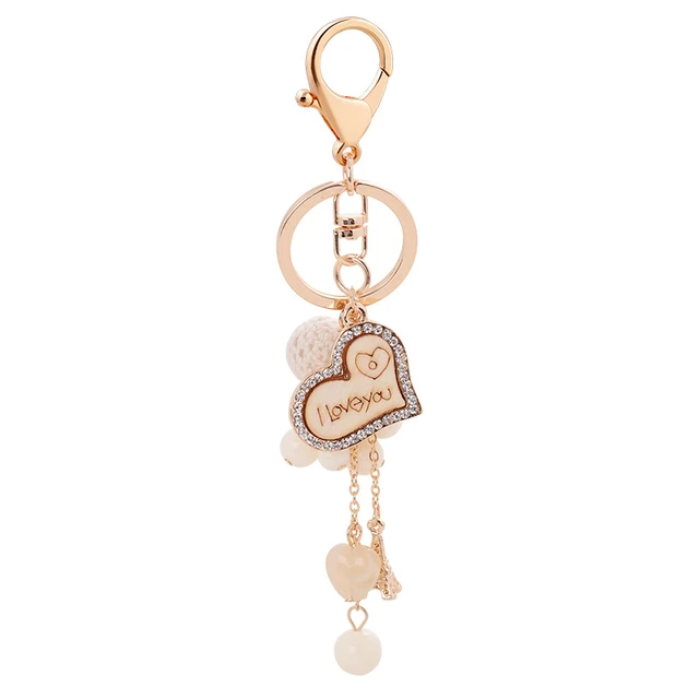 OXIDIZE HEART KEYRING AND HEART CLIP