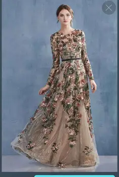 

Classic Lace High Quaity soft Latest African Tulle Fabric with Glitters Sequins for party Dress NN571-5