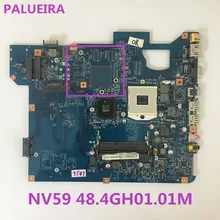 PALUBEIRA 48.4GH01.01M MBWHE01001 для ноутбука acer Gateway NV59 материнская плата HM55 Протестирована Работа идеально