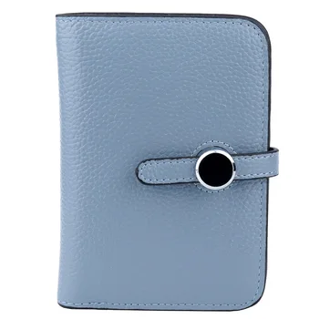 

Leather Short Women Wallet Lady Snap Fastener Short Clutch Wallet Small Clutch Money Coin Card Holder Purse Female Wallets women
