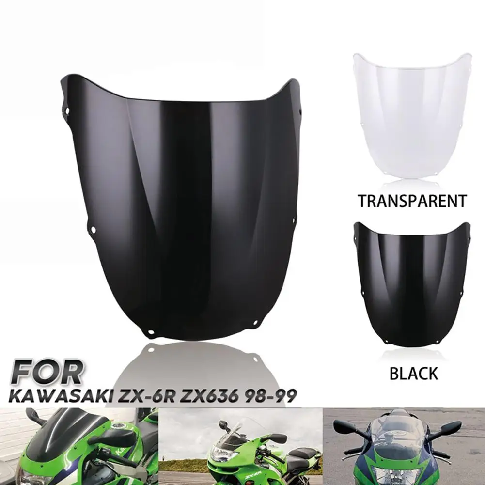 

Дефлектор воздуха на лобовое стекло мотоцикла для Kawasaki Ninja Zx6r 636 Zx-6r 1998-1999