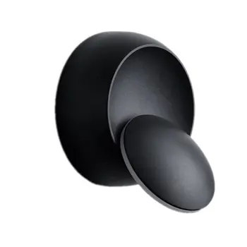 

LED Wall Lamp 360 degree rotation adjustable bedside light white Black creative wall lamp Black modern aisle round lamp