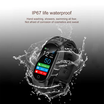 Sports Waterproof Smart Watch Women Smart Bracelet Band Bluetooth Heart Rate Monitor Fitness Tracker Men Smartwatch 3