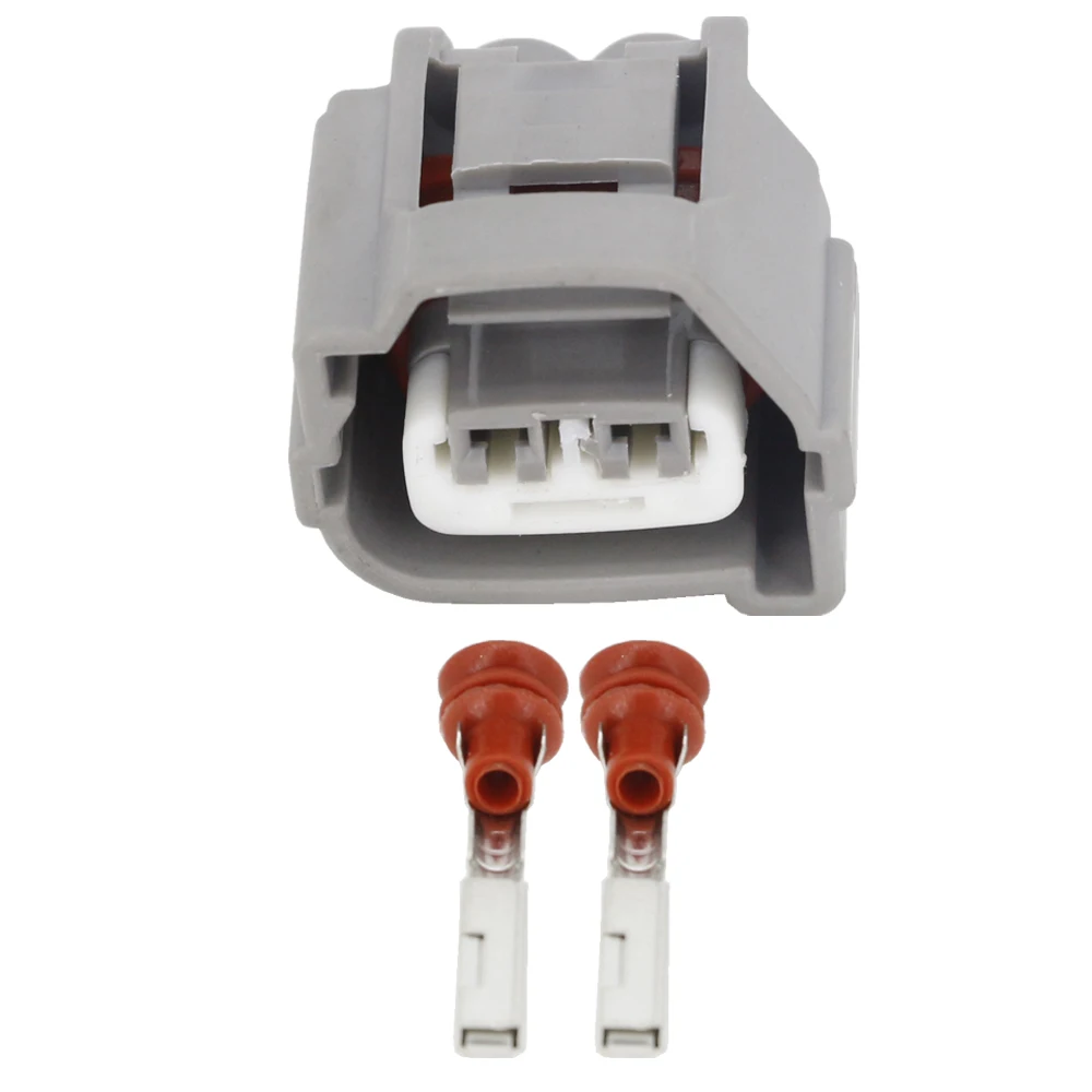 

2 Pin Car Waterproof Connector Wire Harness Connector with Terminal 7283-7021-10, DJ7026E-2.2-21