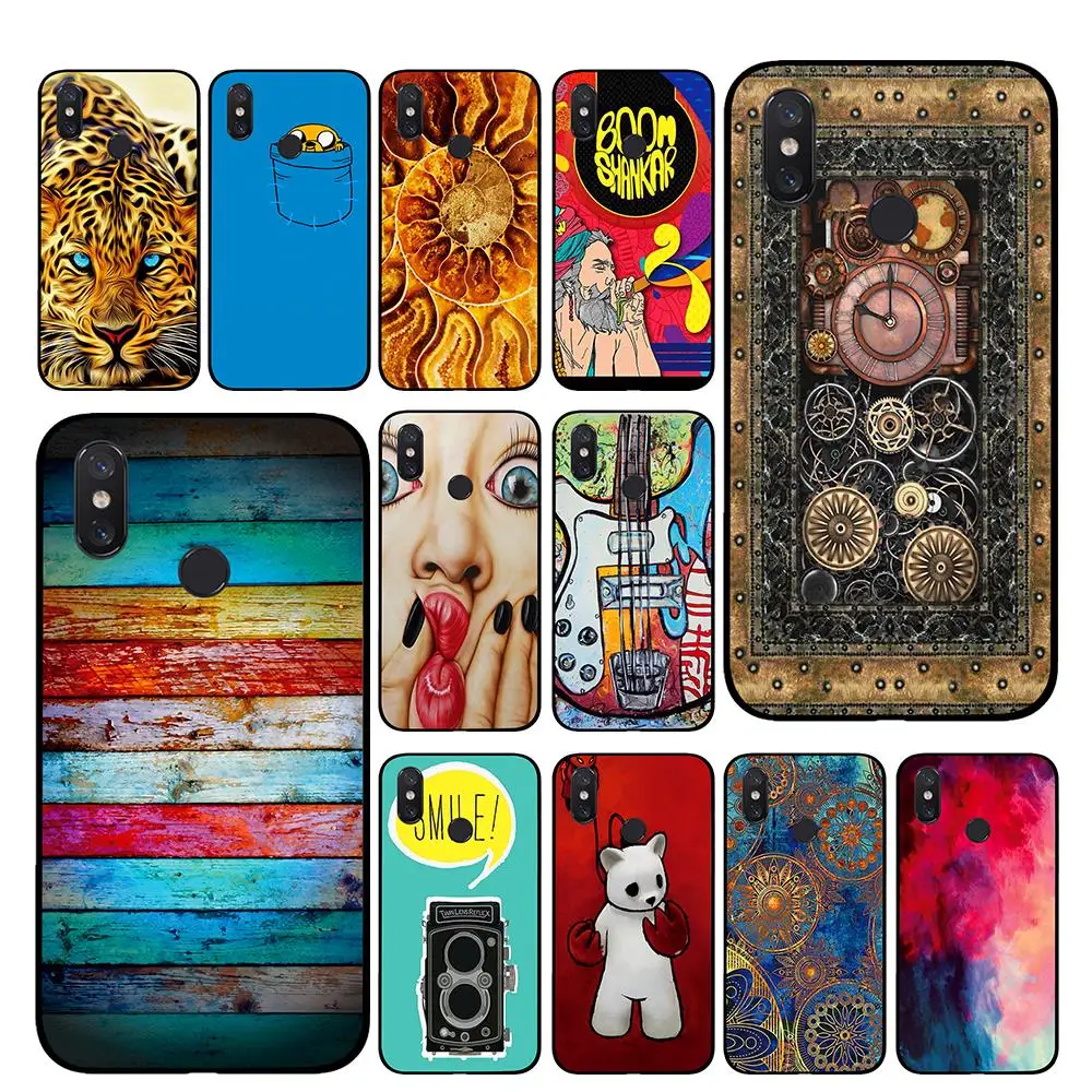 

retro vintage For Xiaomi Redmi GO 4 5 6 7 Pro 4A 4X 5A 5Plus 6A cases cover