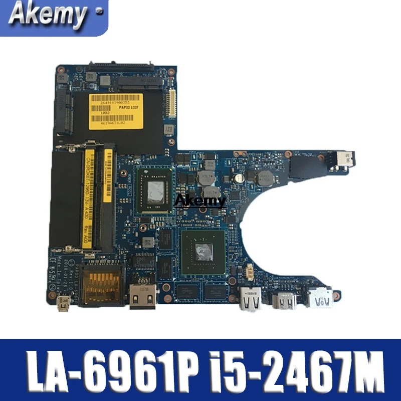 

M11X R3 laptop RDK8T 0RDK8T PAP00 LA-6961P i5-2467M 1.4G CPU N12P-GS-A1 2G Non-integrated motherboard ,fully tested