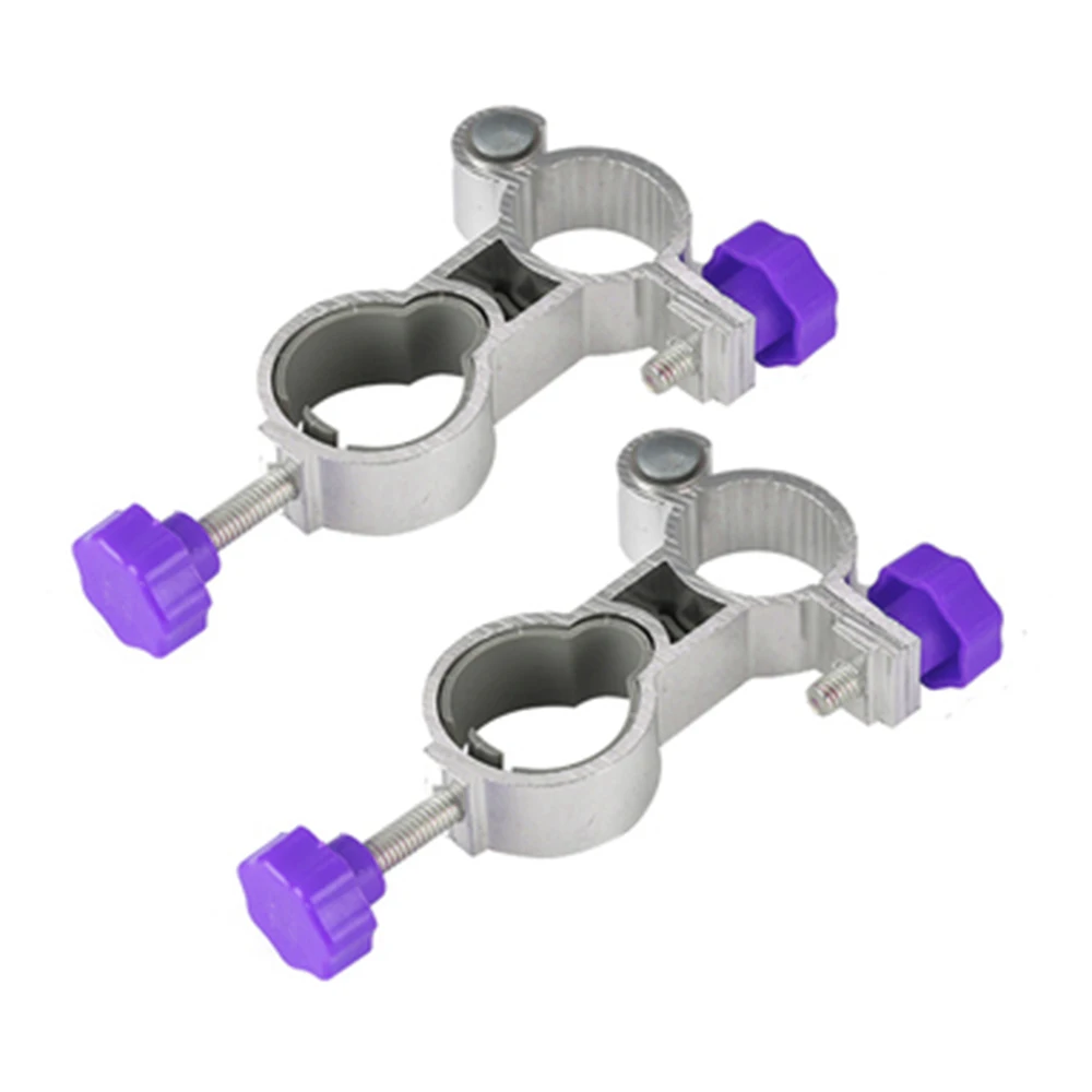 

2pcs Foldable Fishing Chair Clip Brackets Umbrella Stand Easy Install Mount Holder Universal Aluminum Alloy Umbrella Stand