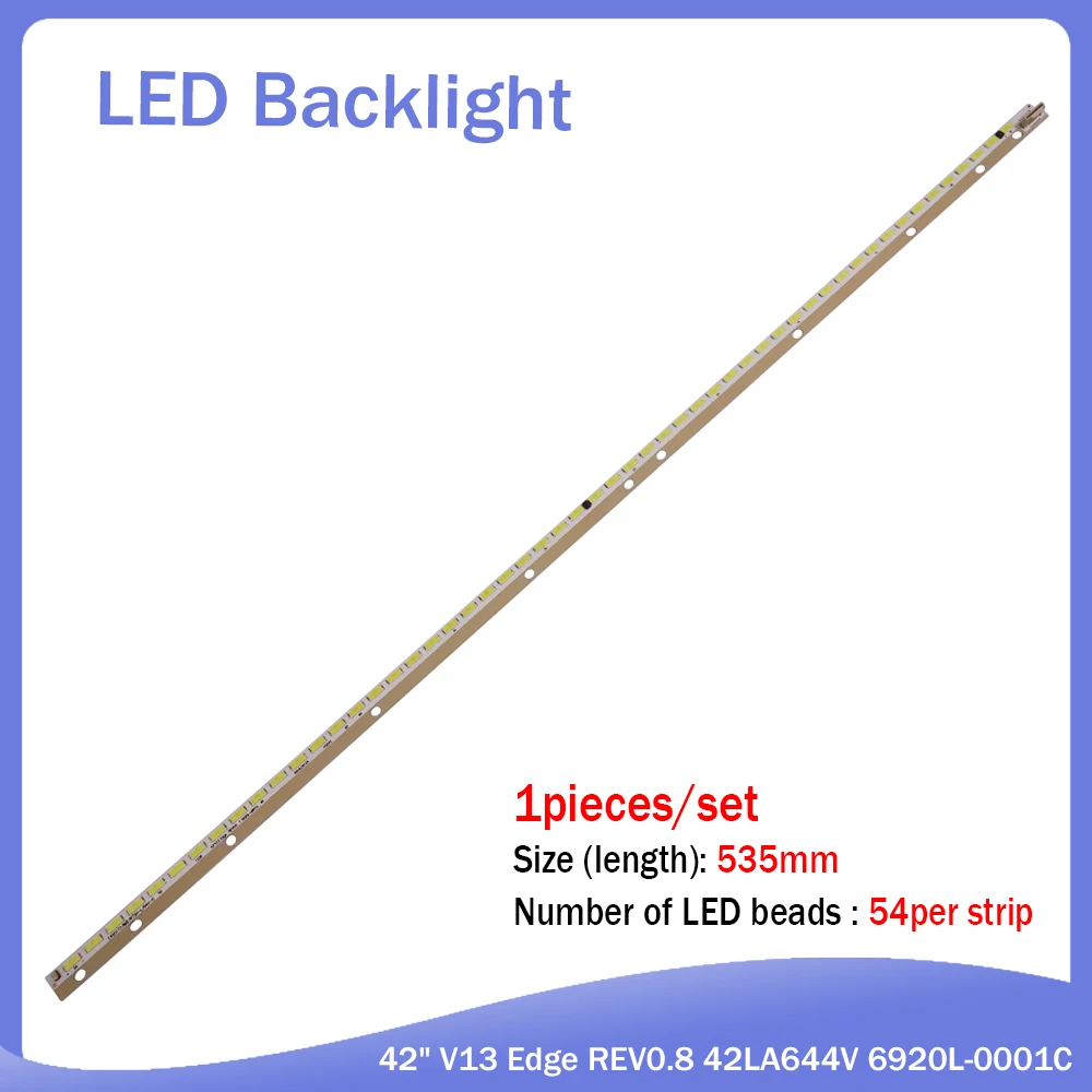 Новая светодиодная лента 54 светодиодный 535 мм для LG 42LA644V KDL 42R500A LED 42K560X3D LC420EUN(SF)(F1)