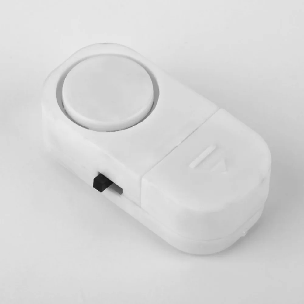 Self-adhesive Wireless Magnetic Sensor Burglar Door Window Entry Alarm Super Loud 90 dB Alarm With Stick Dustproof dropshipping