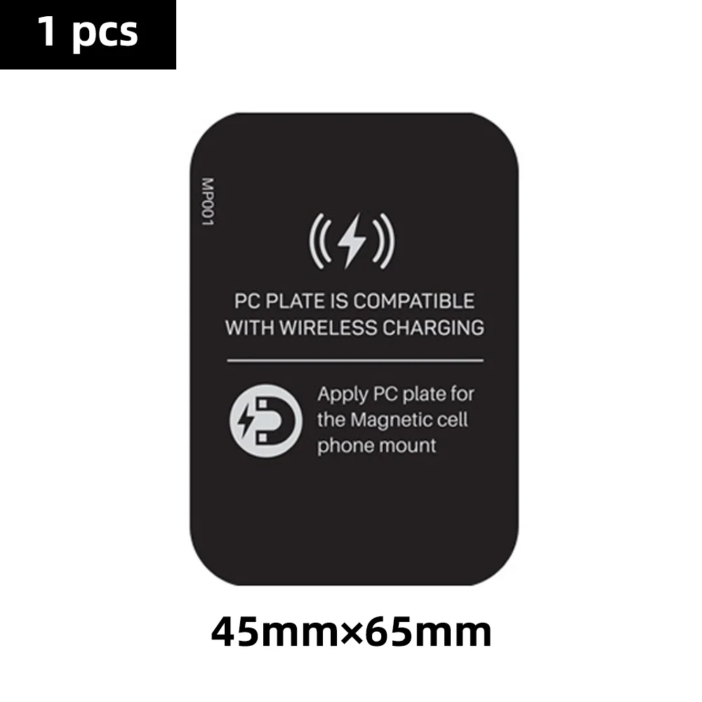 FONKEN Support de téléphone de voiture, plaque métallique, support  magnétique, feuille de fer autocollante pour disque magnétique de Table  Mobile