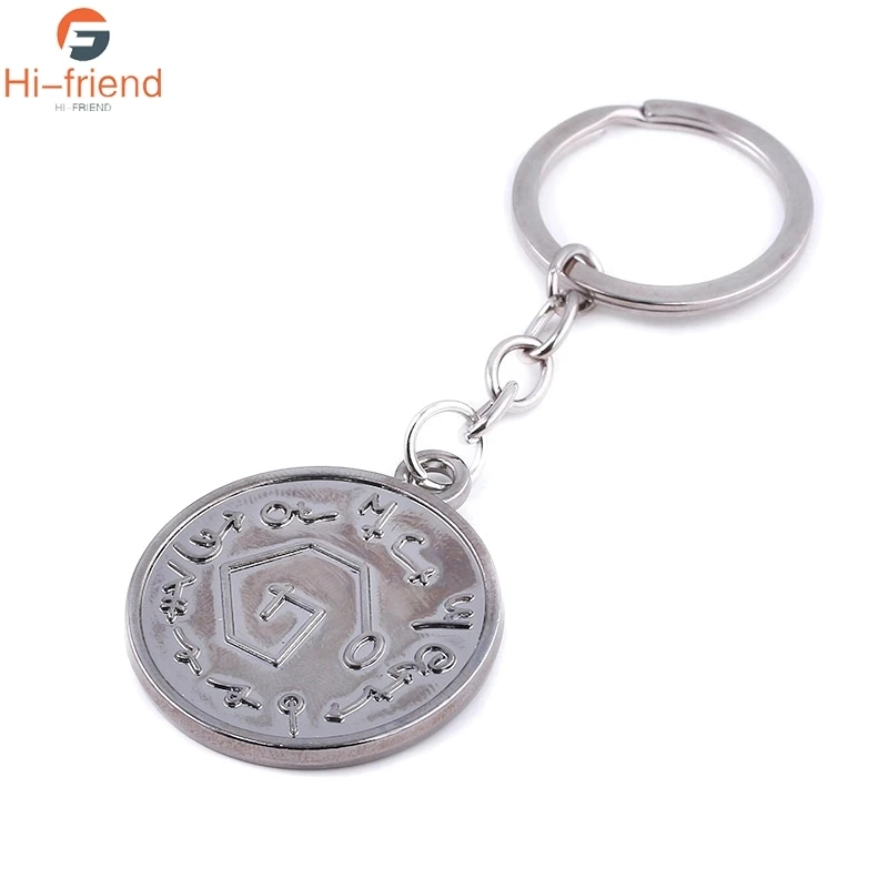 10Pcs Lovecraft Cthulhu Mythos Badge Brooch Necronomicon The Call Of Cthulhu Lapel Through The Gates Of The Silver Key Men Pin G - Окраска металла: Посеребренный