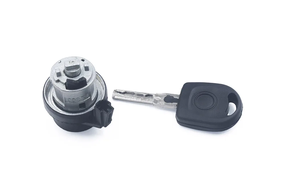 Цилиндр замка зажигания рулевого управления с ключом для VW Golf Jetta Tiguan Audi A6 A1 R8 Seat Ibiza Toledo 107905855CF