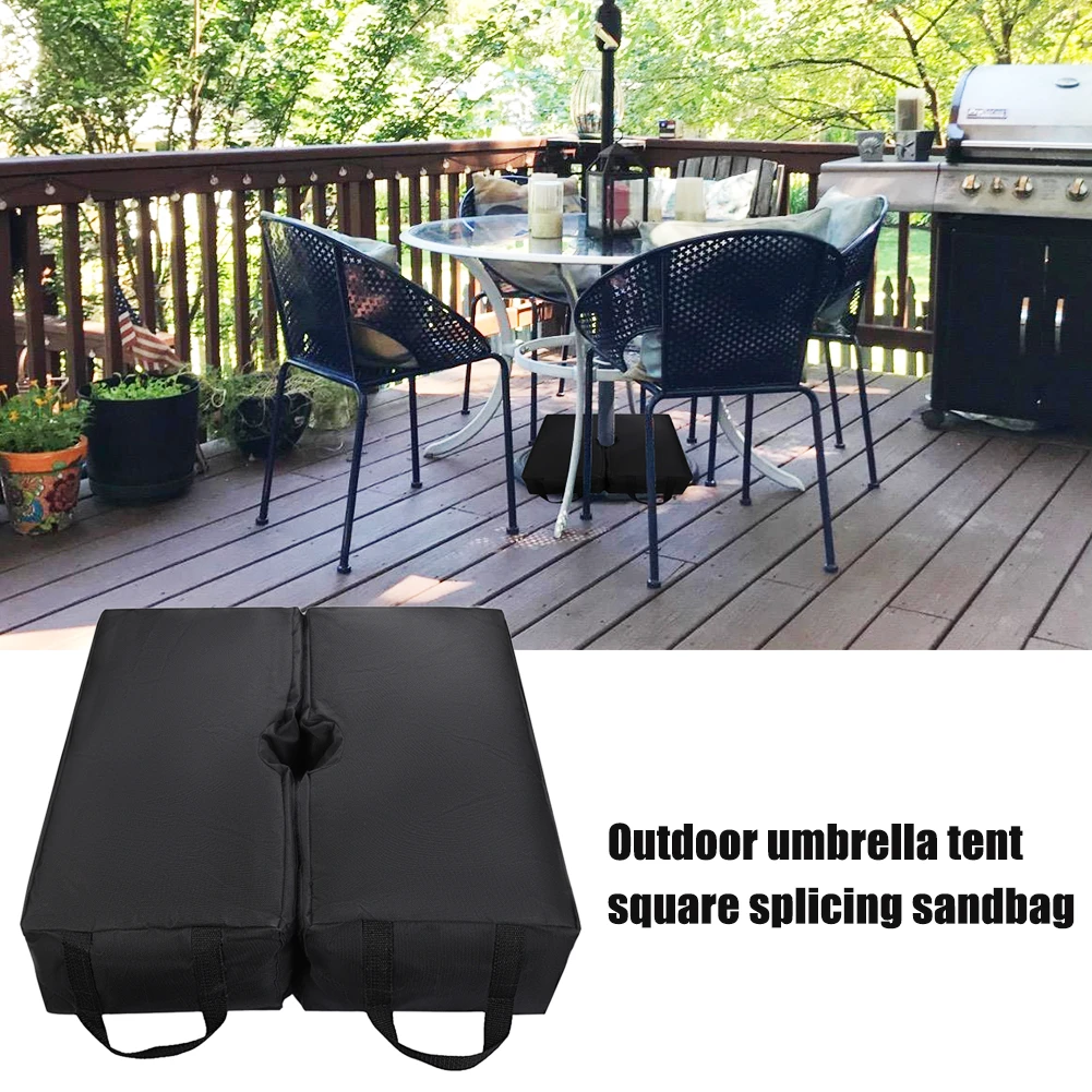 Umbrella Base Weight Bag Cantilever Square Stable Umbrella Base Parasol Patio Sand Filling Outdoor Beach Tent Offset Detachable Tent Accessories Aliexpress
