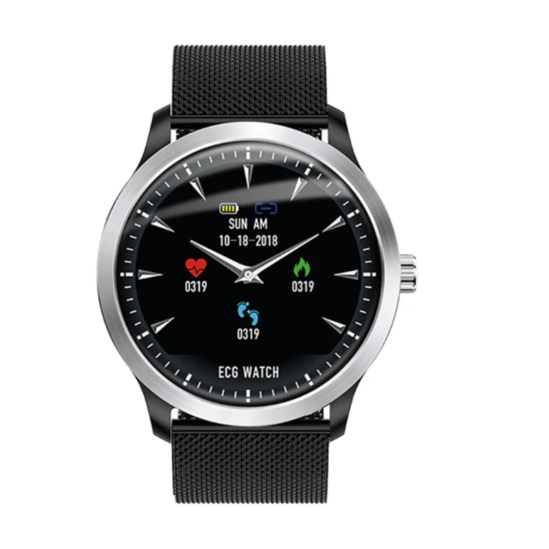 

JABS Br4 Ecg Ppg Smart Watch Men with Electrocardiogram Display Heart Rate Blood Pressure Smart Band Fitness Tracker New for Mak