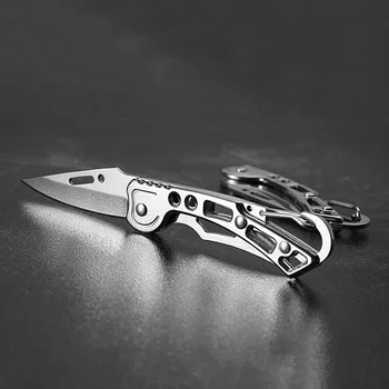 

Mini High Quality Folding Multifunctional Portable Key Camping Cutter Pocket Hunting Survival Tactical Fruit Knife Blade N
