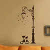 Cute Cat Fashion Wall Stickers Funny Cat Stickers Living Room Decor Tv Wall Decor Child Kids Bedroom Vinyl Home decor BRC08 ► Photo 2/5