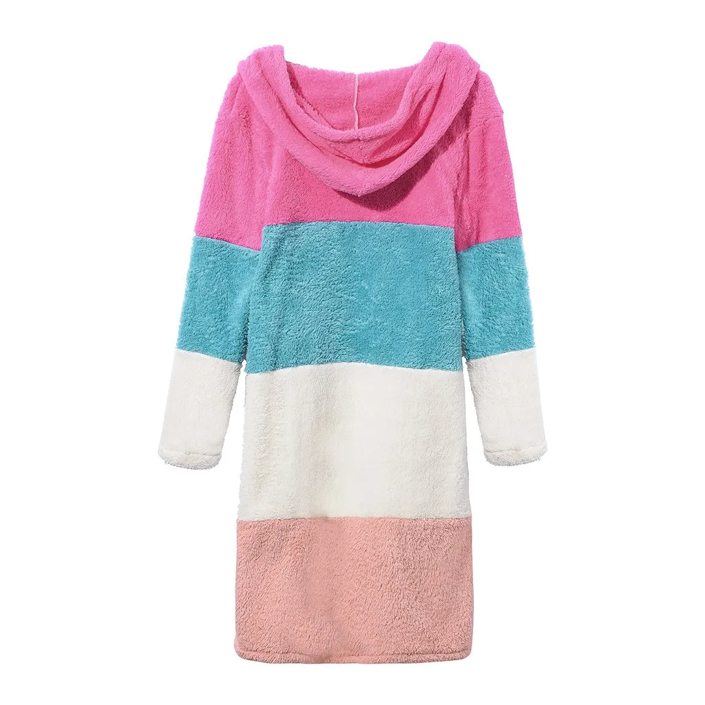 Jaycosin Fashion Autmn Winter Women Casual Splice Knitted Cardigan Sweater Long Sleeve Comfortable Soft Leisure Pullover 21#4