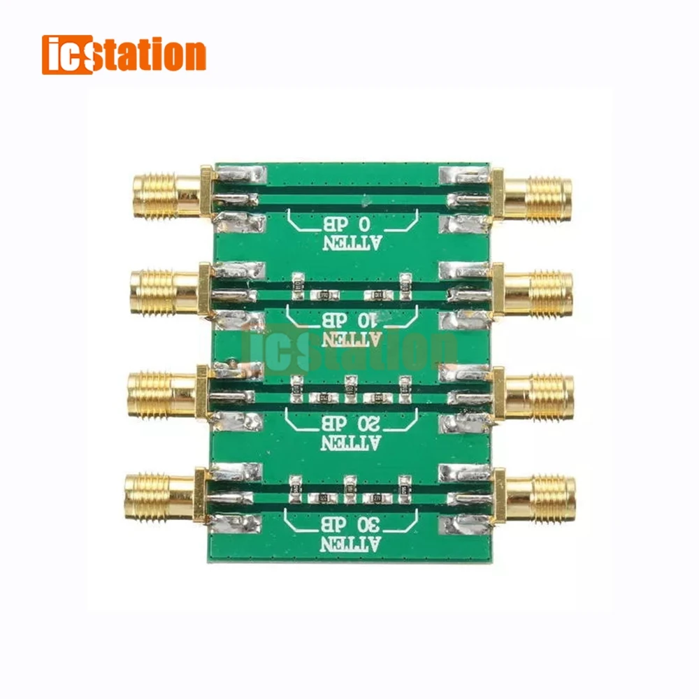 DC 4 0 GHz 23dBm 200mW RF модуль фиксированного аттенюатора SMA двойная Женская головка 0dB 10dB