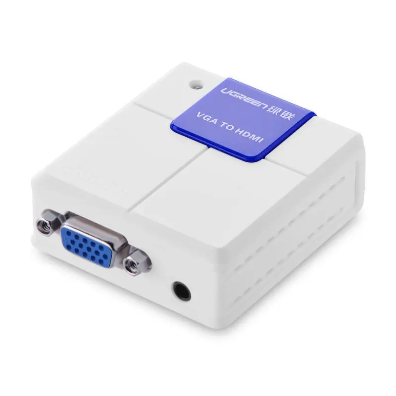 

Ugreen vga to HDMI Converter with Audio VGA to High-definition Adapter 1080 P Computer Even Television