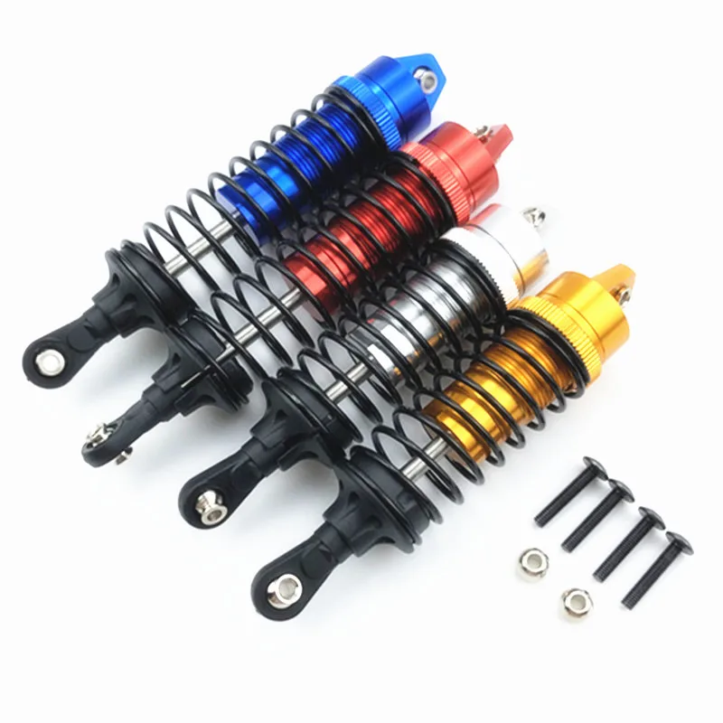 4pcs Front Rear 4WD Aluminum Damper Shock Absorber 1/10 For Traxxas Slash 4x4 Stampede Rustler VXL Rally 4 727 | Игрушки и хобби