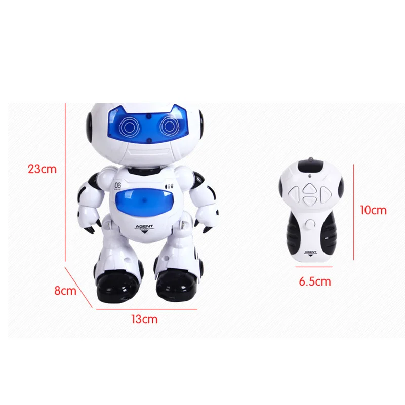 

MZ-Electric Remote Control Robot Touch Sensitive Automatic Presentation Light Music Dancing Gift