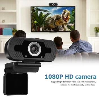 

1080P HD Camera Digital USB Video Recorder Broadcast Live Online Courses Video DVR Cam Recorder with MIC for Home Office