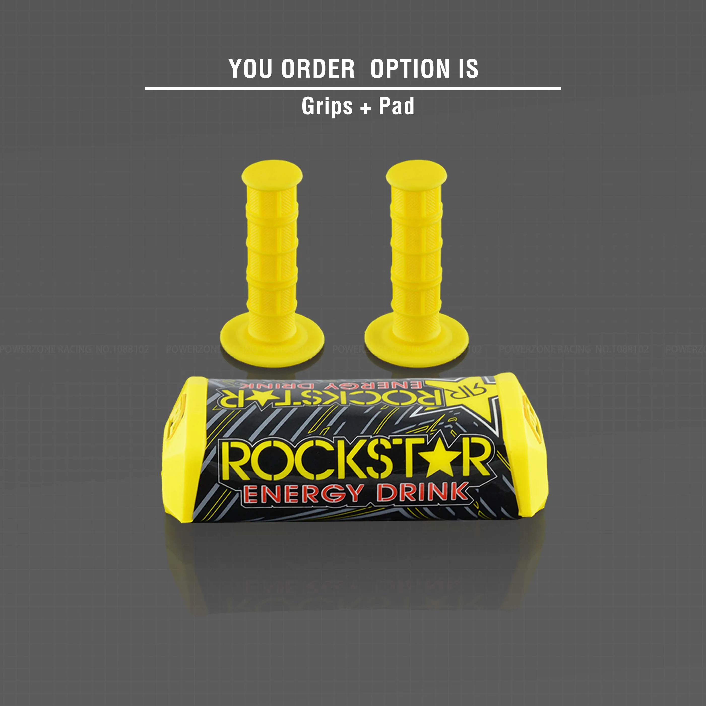 Руль для Pro Taper Pack Bar 1-1/" Классическая дверная ручка барные Колодки Ручки Pit Pro Racing Dirt Pit Bike мотоцикл с адаптер cnc - Цвет: Gold Pad Grip