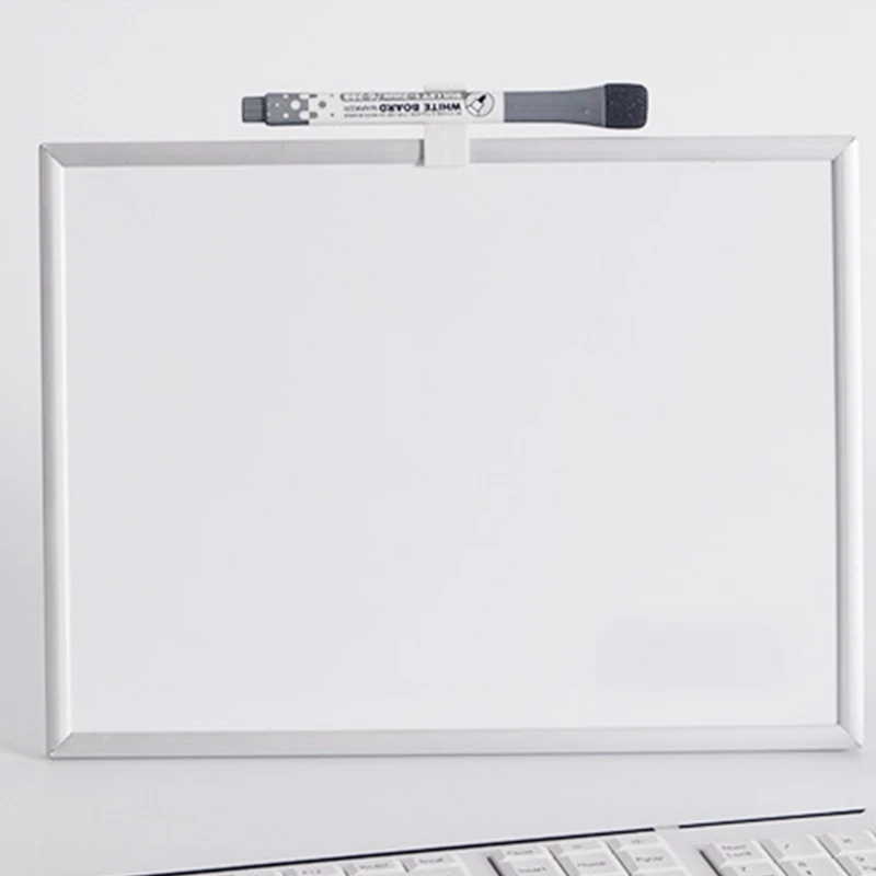 Белые доски Магнитные Белые доски сухая стираемая белая доска для стенка холодильника очки домашний офис алюминиевая рамка