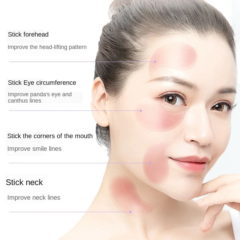 Hydrogel eye patches with hyaluronic acid and red algae moisturizing Eye mask 60 pieces Reduce Eye Bags eye mask patch eye repair product