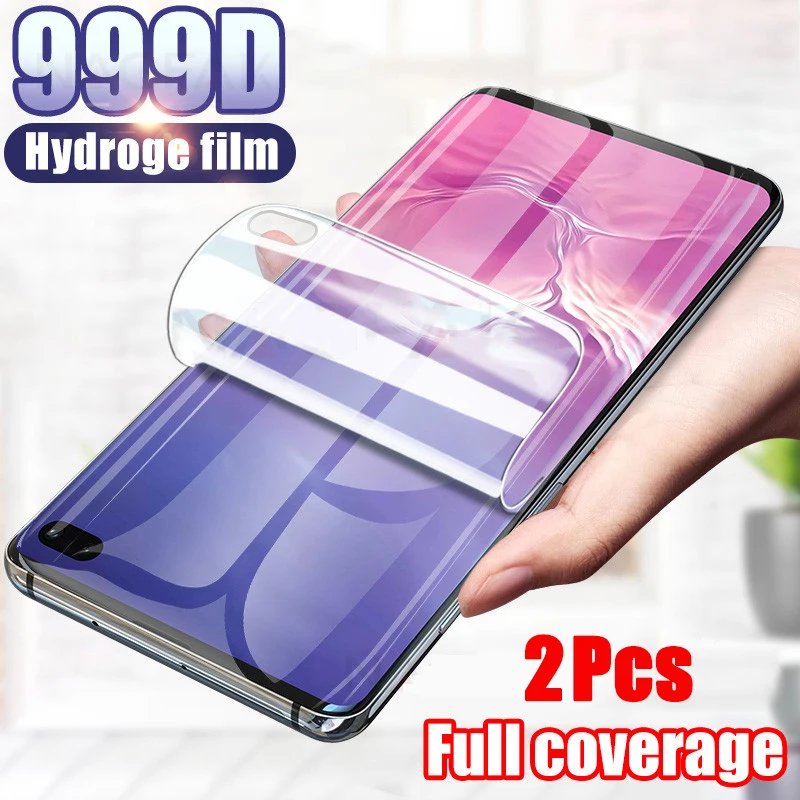 2 шт. Гидрогелевая пленка для Samsung Galaxy S20 S9 S8 S10 Plus 5G защитная на весь экран Note 10 9 UItar
