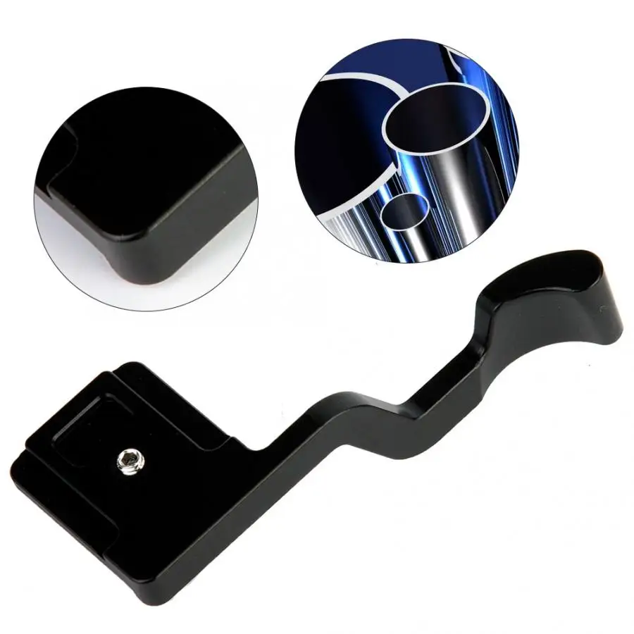 High Quality Hand Thumb Up Grip Camera Plate for Fujifilm Fuji Mini Metal Black | Электроника