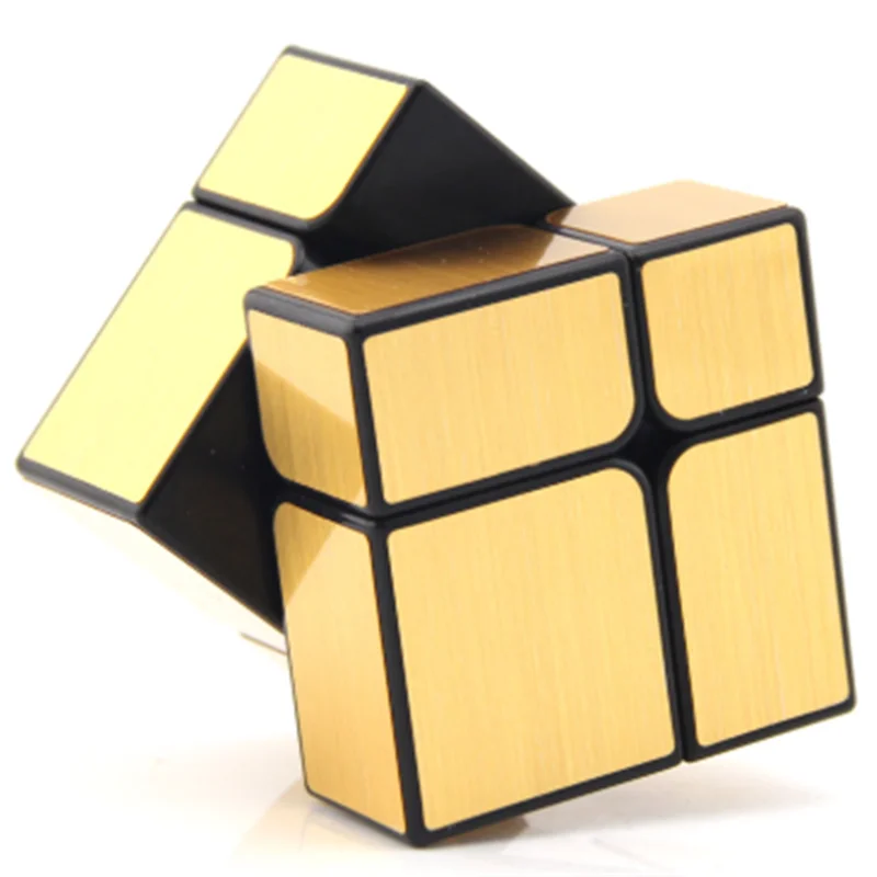 YJ зеркало 2x2x2 Mgaic Cube 2x2 литое покрытие Cubo Magico профессиональная скоростная головоломка антистресс игрушки для детей