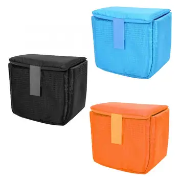 

Durable Waterproof Camera Lens Insert Bag Shockproof Padded Case with Hook & Loop Camera Bag