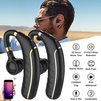 

FC1 wireless bluetooth headset 5.0 number reporting capacity mode large single ear earbud private O5Y9