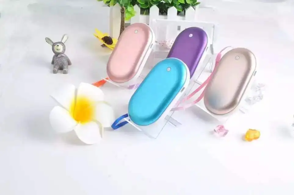 Грелки для рук, сокровище, камешки, USB, Мобильная мощность, большая емкость, зарядка, сокровище, грелки для рук, Мультяшные, портативные