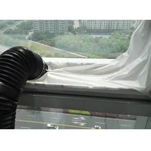 3 м шлюз белая печать пластина пуш-ап раздвижного окна универсальный домашний гибкая ткань мягкая доска для рисования для мобильных кондиционеров воздуха высокого качества