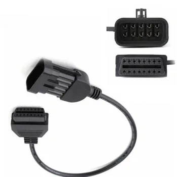 

For Opel/Vauxhall Diagnostic Cable Connector 10Pin to 16Pin Accessories