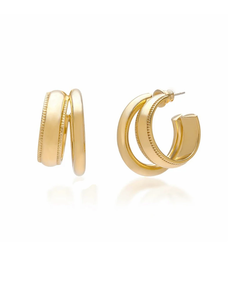Женские многослойные серьги Glam Amazing вечерние сережки из латуни в стиле панк с Т