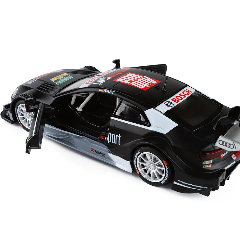 1/32 RS5 DTM Спортивный Автомобиль Моделирование игрушка модель машины из сплава оттяните обратно детские игрушки подлинные лицензионные коллекции подарок внедорожный автомобиль