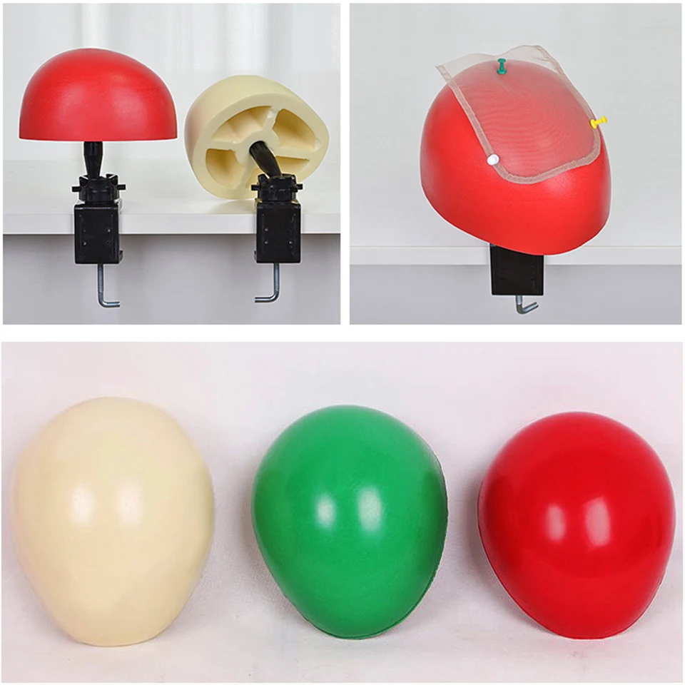 Flat Half Mannequin Wig Stand Head With Stand for Making Wigs and Crochet Lace Closure Or Frontal Wig Support Soft Pvc Material wig stand wig stand holder wig head mannequin wig storage stand mannequin head holder wig supplies hair extensions holder