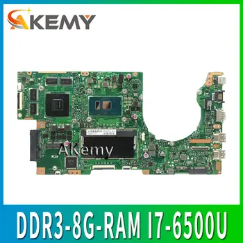 شراءاللوحة لابتوب ASUS K501UW K501UWK K501UXM K501UX K501UB اختبار اللوحة الأصلية GTX940M DDR3-8G-RAM I7-6500U