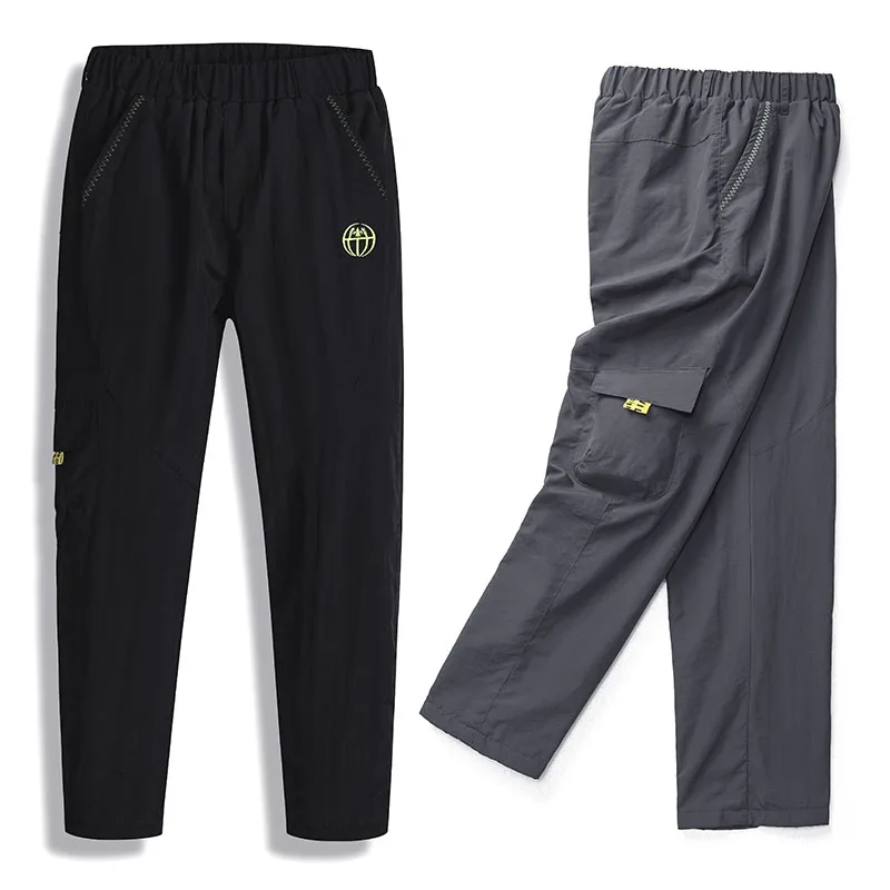 Autumn Winter Children Patchwork Casual Pants Fleece Keep Warm Trousers Winter Kids Boys Girls Wearable Sport Pants