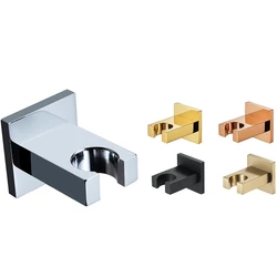 Brass Handheld Shower Spray Head Holder Bracket Wall Mount For Bathroom Hand Sprayer Bathroom Shower Accessories