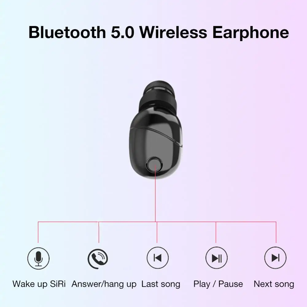 X16 Bluetooth 5 0 TWS спортивная Гарнитура беспроводные Игровые мини наушники стерео Hi Fi с