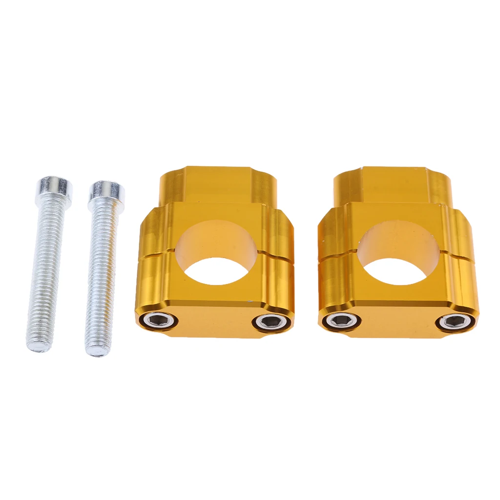 28mm Motorcycle Handle Bar Mounting Handlebar Risers Clamp Silver Mount Mounting Riser Clamp for Harley Honda Yamaha Suzuki