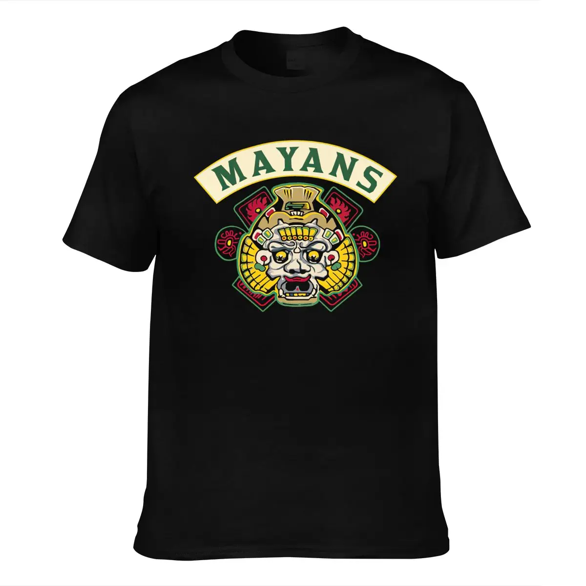 

Licensed SOA - Mayans M.C Backpatch Men T-shirt S-XXL Cotton Short Cn(origin)