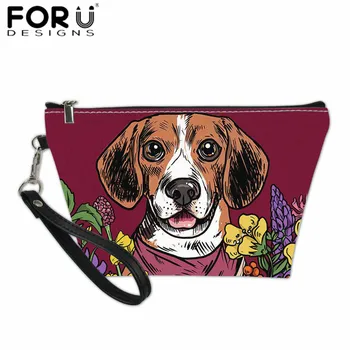 

FORUDESIGNS Women Men Travel Cosmetic Bag Multifunction Zipper Small Makeup Toiletry Bag Organizer Case Lady Make up Wash Pouch