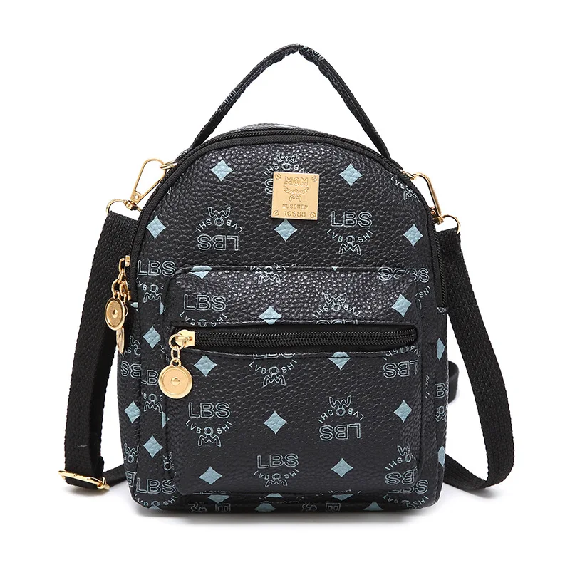 Стиль Для женщин Мини рюкзак в студенческом стиле школьная сумка; модное и Стильное универсальное бретель через одно плечо сумки из натуральной кожи оптом