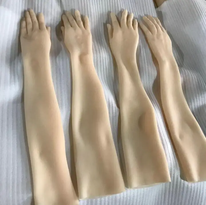 Description Picture 4 of itemUnisex Silicone Hand Mannequin Gloves, Body Magic Prosthetic Props, High Quality, Real Tpe, Health, Beauty, D107SL
